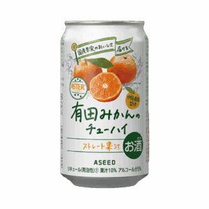 Aseed Chu-Hi Arita Mandarin Orange Cocktail 350ml (5%)