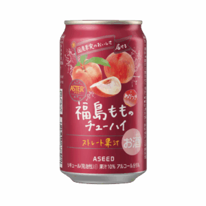 Aseed Chu-Hi Sparkling Peach Fukushima Cocktail 350ml (5%)