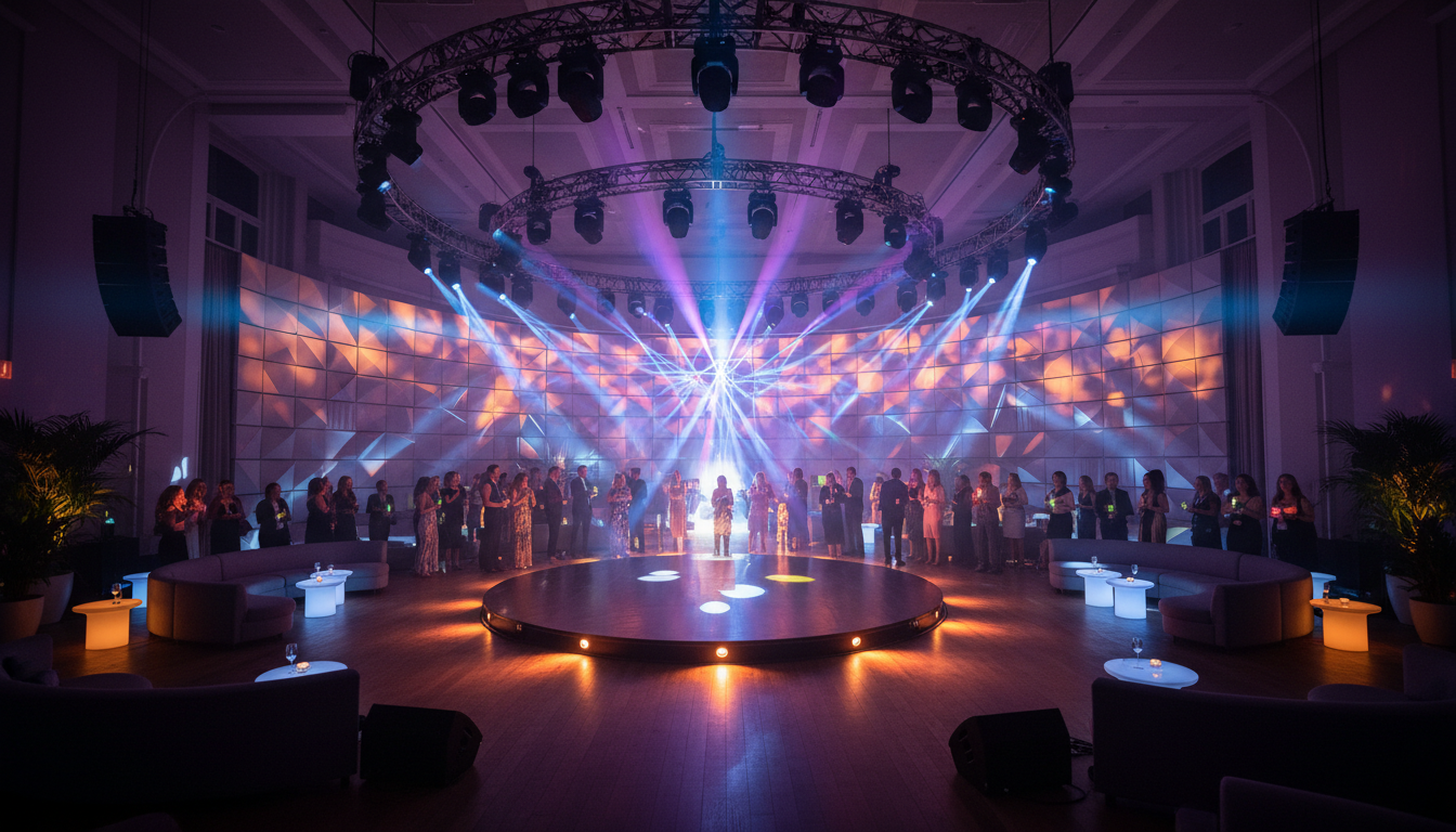 Bí Quyết Thiết Kế Ánh Sáng Sự Kiện Đẳng Cấp: Tạo Ấn Tượng Khó Phai - ảnh minh họa 1